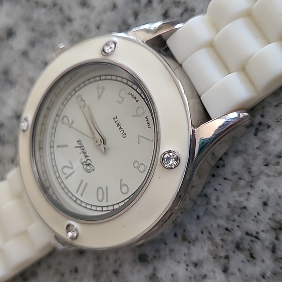 Breda White and Silver Faced Watch - Picture 5 of 9